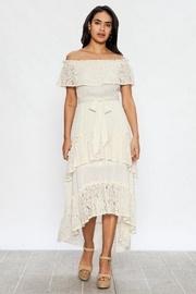  Off-shoulder High-low Dress