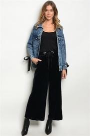  Navy Velevet Pant