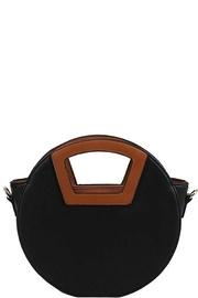  Fashion Two-tone Round-satchel