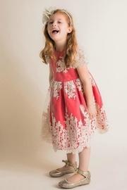  Ivory-and-gold-metallic-overlay-dress-in-red