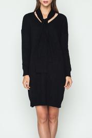  Tie Neck Simple Dress