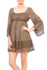 Olive Boho Dress