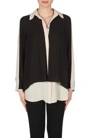  Two Tone Layer Blouse