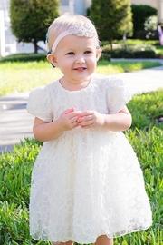  Embroidered Tulle Dress