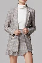  Marjorie Check Blazer