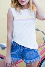  Frayed Denim Short
