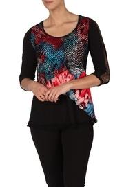  Colorful Slimming Tunic Top