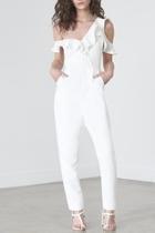  Tailored Frill Jumpsuit