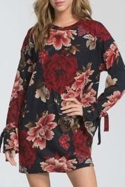  Tie-cuff Pocket Dress