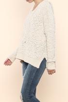  Hooded Soft Sweater