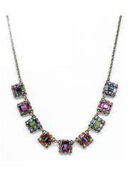  Square Mosaic Necklace