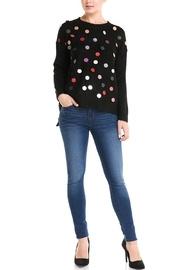  Sequin Front Sweater