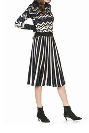 Pleated Mix Skirt