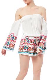 Embroidered Romper