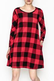  Buffalo Check Red Dress