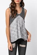  Sleevless Tee Top