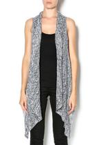  High Low Abstract Vest