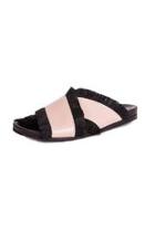  X Shaped Leather Sandals
