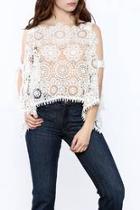  Lace Poncho Top