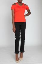  Fringe Bottom Pull-on Pant