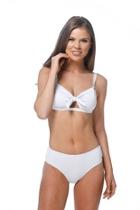  White Ribbed Bikini