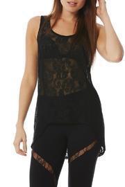  High-low Lace Top