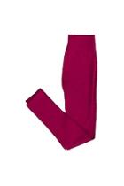  Leggings Fleece Burgundy