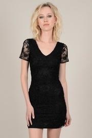  Beaded Cap-sleeve Dress