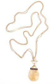  Teardrop Quartz Necklace