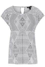  Grey/white Top
