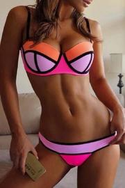  Purple Orange Bikini