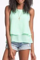  Pistachio Layered Tank