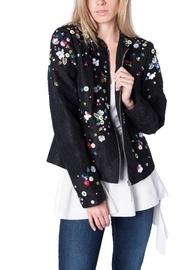  Flower Black Jacket
