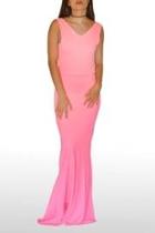  Pink Mermaid Dress