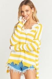  Delphina Distressed Sweater