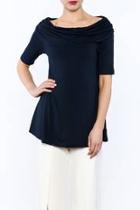  Ruched Neck Top