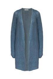  Blue Knitted Cardigan