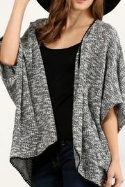  Black & White Cardigan