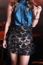  Metallic Feather Skirt