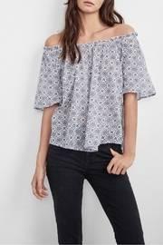  Printed Cotton Blouse
