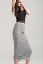  Midi Column Skirt