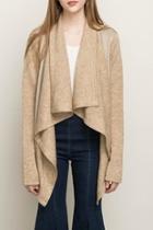  Open Drape Cardigan