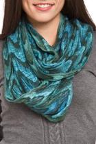  Infinity Green Scarf