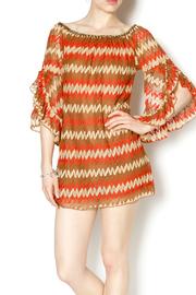  Mocha Print Tunic
