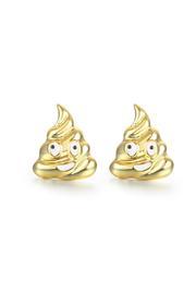  Poop Emoji Earrings