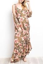  Boho Drawstring Dress