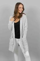  Grey Popcorn Sweater