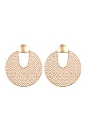  Circle Filigree Earrings