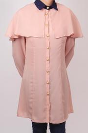  Blush Chiffon Blouse
