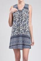  Sleeveless Woven Dress